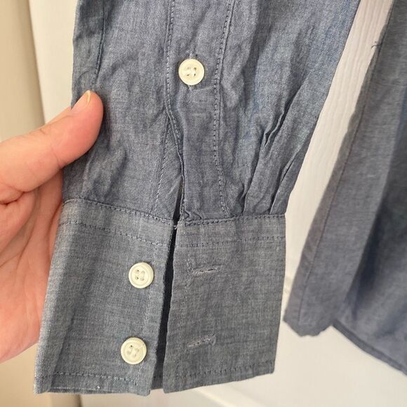 J. Crew Factory‎ Chambray pocket tunic S - Picture 3 of 8
